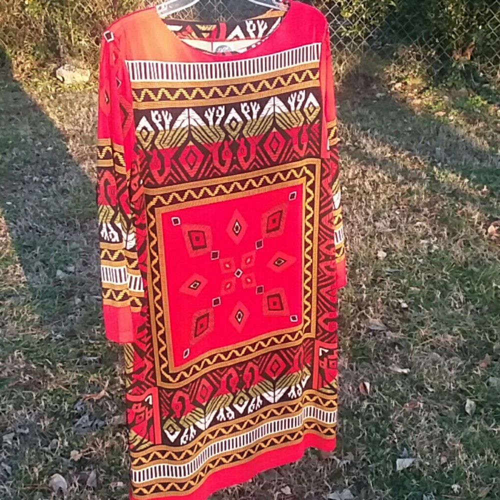 Multi-colored dress
